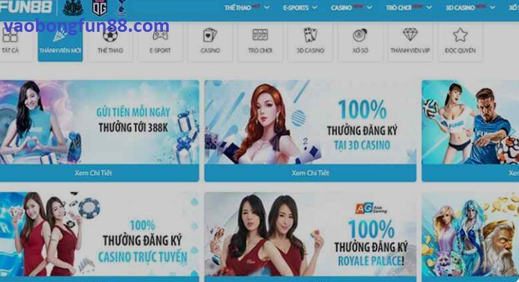Nhà Cái Fun88 Tặng 100k Miễn Phí Nhà Cái Fun88 Tặng 100k Miễn Phí